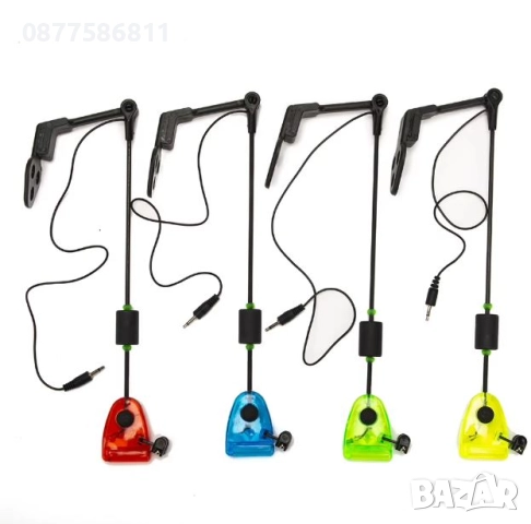 НОВ КОМПЛЕКТ СИГНАЛИЗАТОРИ ЗА ВЪДИЦА. ОБТЕГАЧИ. ЕЛЕКТРОННИ СИГНАЛИЗАТОРИ. СИГНАЛИЗАТОРИ ЗА КЪЛВАНЕ +, снимка 8 - Екипировка - 51632507