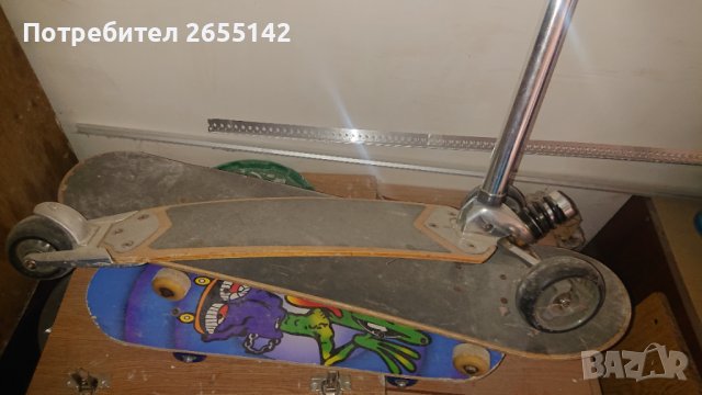 Тротинетка. Скейборт, снимка 1