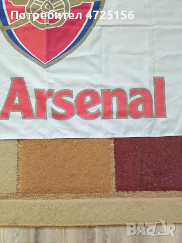 Флаг на Арсенал, снимка 3 - Футбол - 53679753