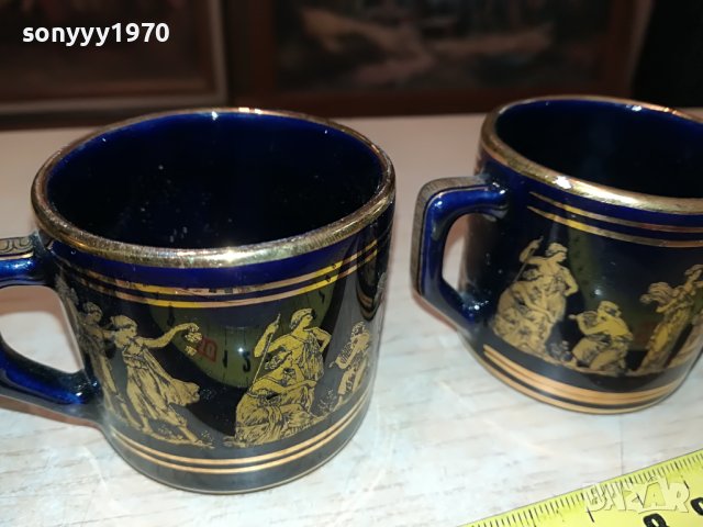 neofitou-hand made 24k gold-made in greece 4бр чашки за кафе 0206231626, снимка 2 - Колекции - 40917512