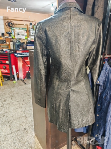 Дамско кожено сако, яке Hennes 38 номер, снимка 7 - Сака - 51934928