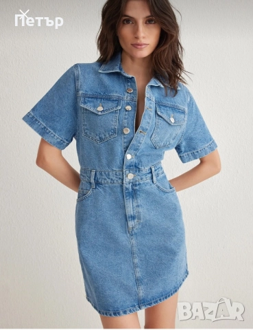 Дамска Дънкова рокля