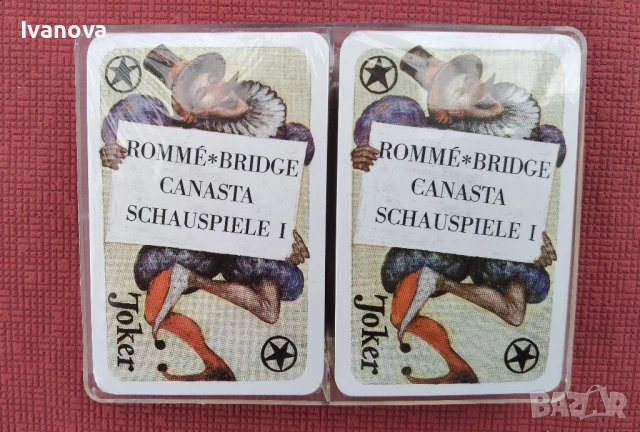 Карти за белот, покер и др Coeur ГДР, снимка 3 - Карти за игра - 53619444