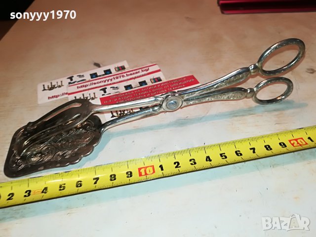 SILVER PLATE-MADE IN ITALY-ВНОС SWISS 2011221121, снимка 16 - Антикварни и старинни предмети - 38731701