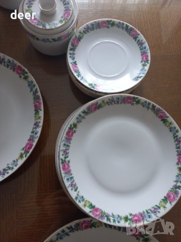 Фини полски порцеланиви чинии, снимка 5 - Чинии - 42674401