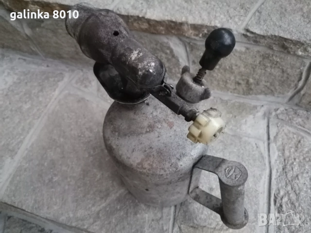 Стара Руска бензинова лампа, снимка 2 - Антикварни и старинни предмети - 53177871