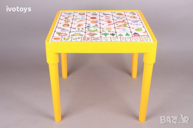Детска маса с българска азбука, снимка 2 - Образователни игри - 41952210