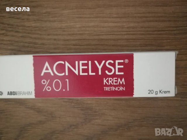 крем акнелиз, третиноин, против акне, бръчки, загрубяла кожа