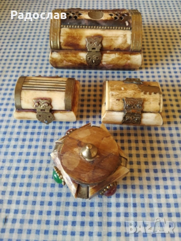 стари кутии от камилска кост, снимка 2 - Други - 53818962