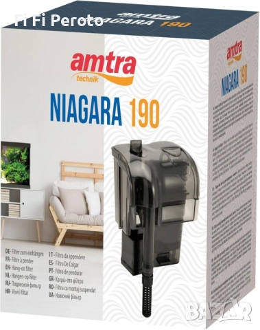 Окачен филтър аквариум канистър окачени филтри amtra resun, снимка 2 - Оборудване за аквариуми - 52955370