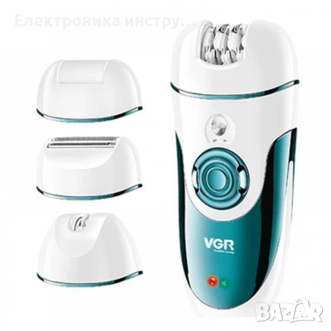 Акумулаторен епилатор VGR, Модел V-700, Водоустойчив, снимка 4 - Друга електроника - 44685632