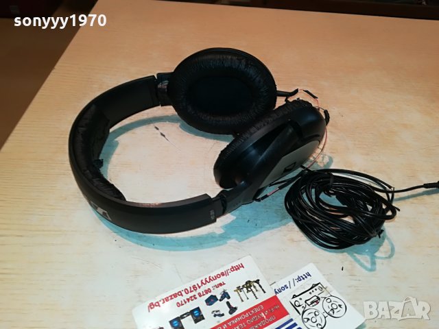 sennheiser hd 201-СЛУШАЛКИ-внос france 1208211143, снимка 5 - Слушалки и портативни колонки - 33794767