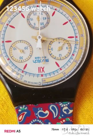 2бр красиви swatch работете первектно, снимка 3 - Мъжки - 53590808