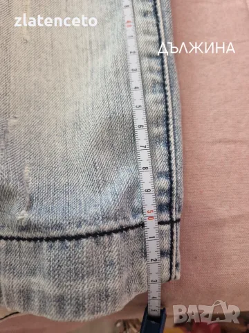 Къси дънкови панталони, снимка 6 - Дънки - 56122919