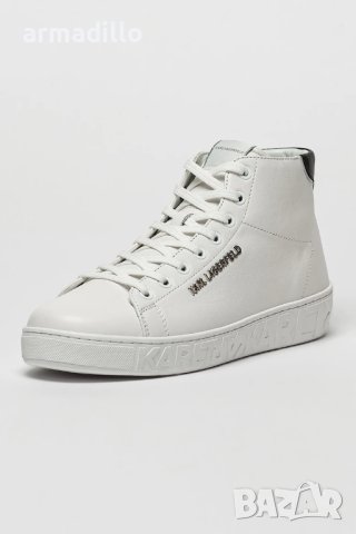 Продавам кожени спортни обувки Karl Lagerfeld, снимка 3 - Кецове - 41472226