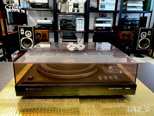 Vintage грамофон Philips, снимка 2 - Грамофони - 53034222