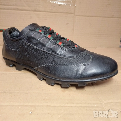 Gucci - Винтидж  Маратонки /  бутонки / голф  / стоножки / обувки  от кожа и плат Номер 42 .