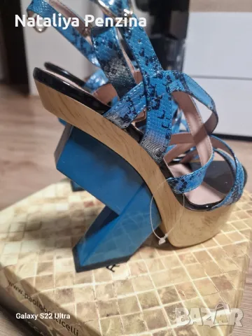 Дамски обувки на ток, 36 номер, снимка 2 - Дамски елегантни обувки - 49294033