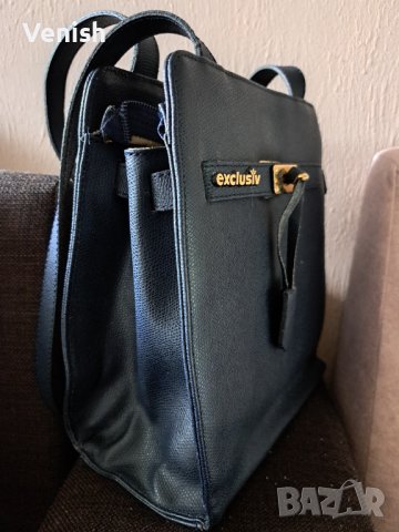 Тъмносиня чанта, снимка 5 - Чанти - 40667789