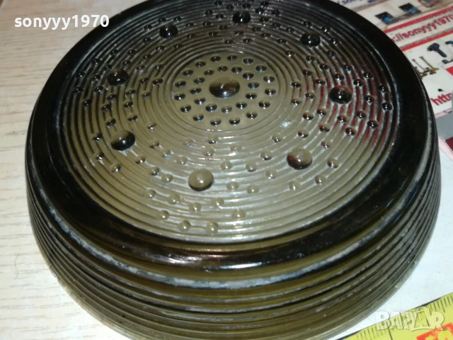 КРАСИВ ЗЕЛЕН ПЕПЕЛНИК 0606251151, снимка 6 - Антикварни и старинни предмети - 50572022