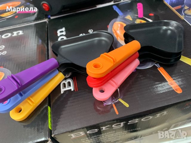 Раклет грил с Аксесоари 800W / Мини Раклет за 6 човека, снимка 15 - Скари - 44195898