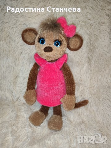 Маймунката Алис, снимка 3 - Плюшени играчки - 42525578