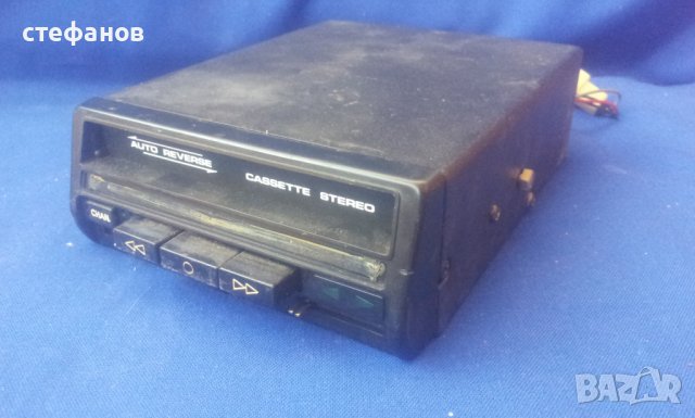 Ретро японски касетофон за автомобил авто реверс, снимка 2 - Радиокасетофони, транзистори - 39539168