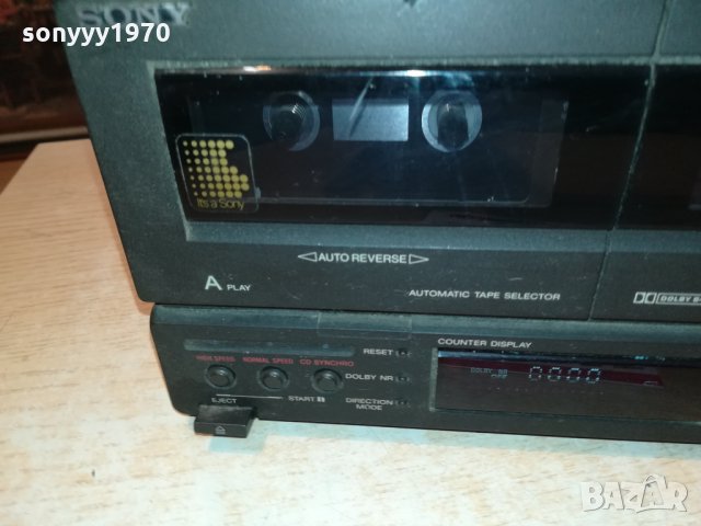 SONY RECEIVER+REVERSE DECK X2-JAPAN 0303221101, снимка 5 - Ресийвъри, усилватели, смесителни пултове - 35977481