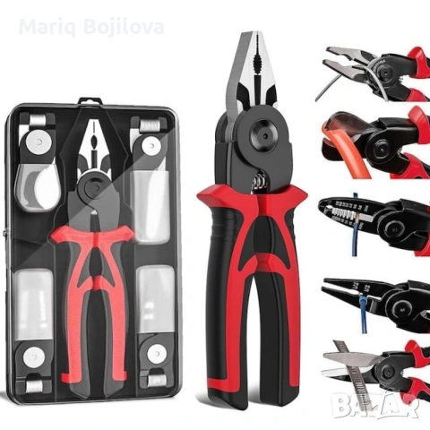 Многофункционални клещи 5 в 1, снимка 8 - Други инструменти - 53641422