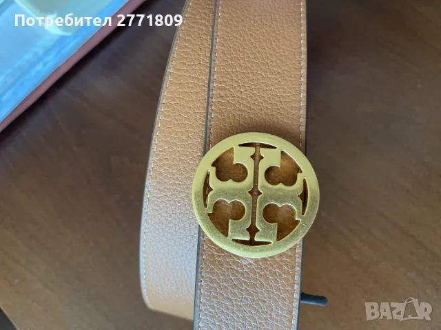 Kожен колан с две лица - Tory Burch, снимка 7 - Колани - 49989876