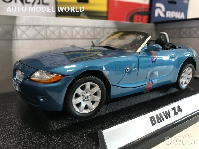 MOTORMAX Mетална колекционерска количка BMW Z4 CABRIO 2007 г. 1:18, снимка 1 - Колекции - 41499837