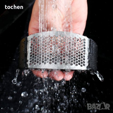 Ръчна преса за чесън от неръждаема стомана, снимка 12 - Аксесоари за кухня - 39433208