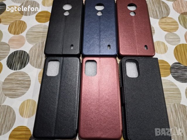 Nokia C21,Nokia G60 5G тефтер със силиконово легло