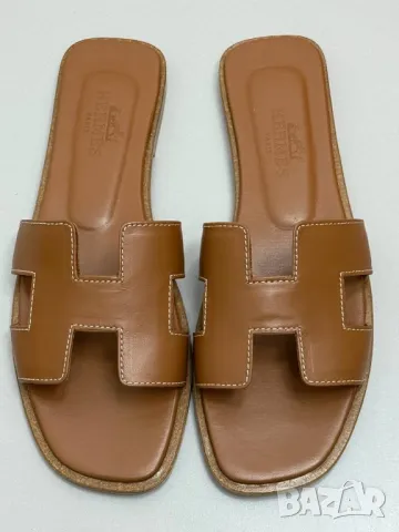 чехли от естествена кожа Висок клас 
, снимка 3 - Чехли - 50344927