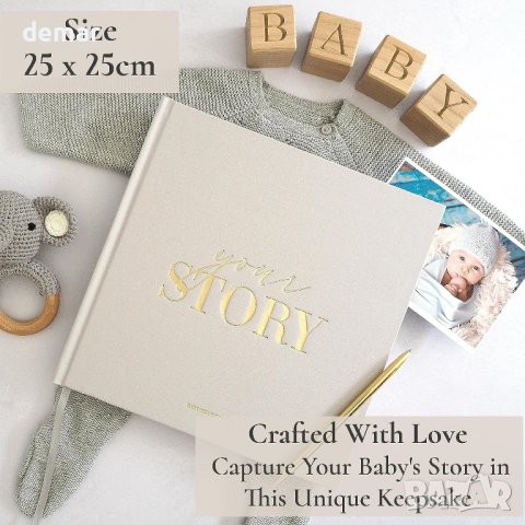 132 страници Бебешка книга за спомени и албум със снимки, снимка 2 - Други - 42165142