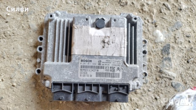 Компютър за двигател от 1,6ХДИ Пежо 307 Ситроен за Peugeot 1.6HDI Citroen Bosch 0 281 011 634 ECU, снимка 1
