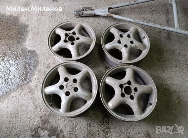 Алуминиеви джанти 15 цола от opel vectra b, снимка 2 - Гуми и джанти - 52520255