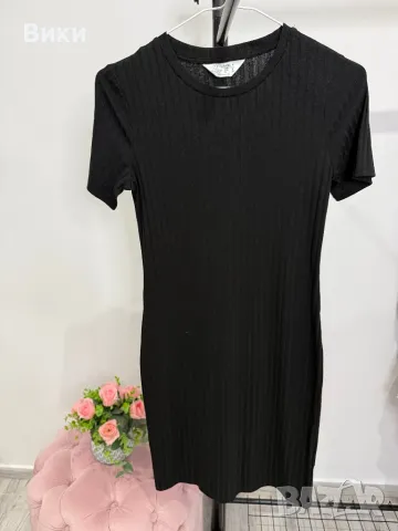 Рокля рипс фино плетиво размер 38, снимка 3 - Рокли - 48587230