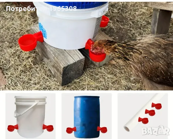 Поилки за птици - автоматични, снимка 8 - За птици - 49774190