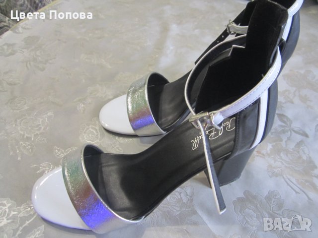 Елегантни сандали Paolo Bocelli, снимка 3 - Дамски елегантни обувки - 41227363