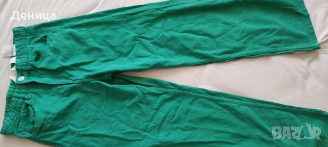 Летни дънки с цепка на крачола, два цвята, снимка 3 - Детски панталони и дънки - 40916007