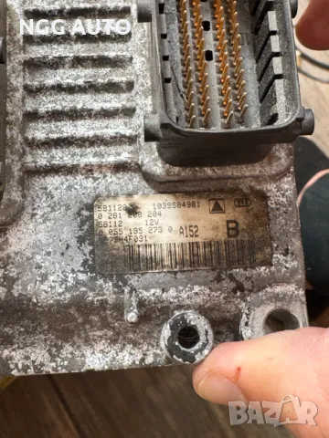 Компютър Двигател FIAT STILO, BOSCH 0 261 208 204, 0261208204, 0 055 195 273 0, 00551952730, A152 B, снимка 3 - Части - 47986588