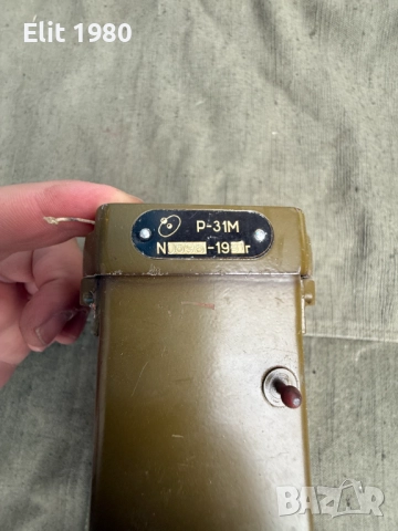 Продавам военна радио станция Р31М, снимка 4 - Антикварни и старинни предмети - 52895202
