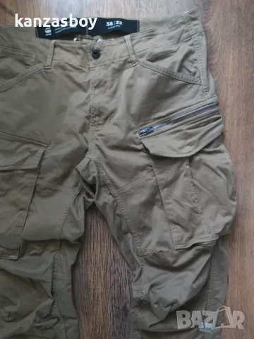 g-star rovic zip 3d regular tapered - мъжки карго панталон ОТЛИЧНО !!!ГОЛЯМ РАЗМЕР!!! 38, снимка 3 - Спортни дрехи, екипи - 48523462