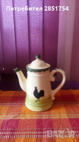 Каничка за кафе ,,Zeller''от серията,,Петел и кокошка", снимка 3 - Колекции - 36074336