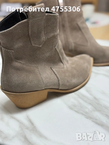 Казашки Ботуши, снимка 2 - Дамски ботуши - 53712480