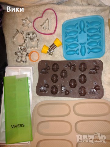 Силиконови форми и не само за кекс , бонбони лед , снимка 1
