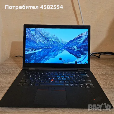 ​ПРОДАВАМ LENOVO THINKPAD X1 YOGA I7 / 16GB / TOUCH SCREEN, снимка 4 - Лаптопи за работа - 56012257