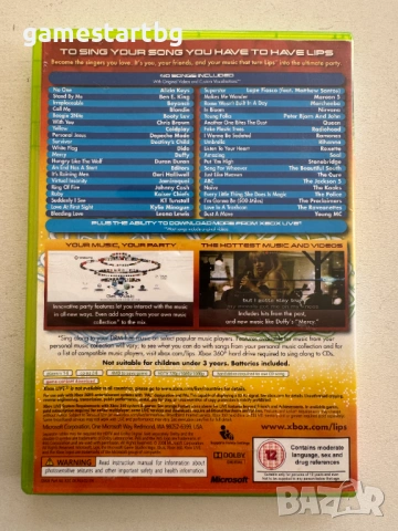 Lips за Xbox 360, снимка 2 - Игри за Xbox - 53754563