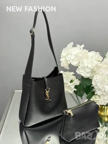 Дамски Кожени Чанти ✨ Yves Saint Laurent , снимка 3 - Чанти - 51371013